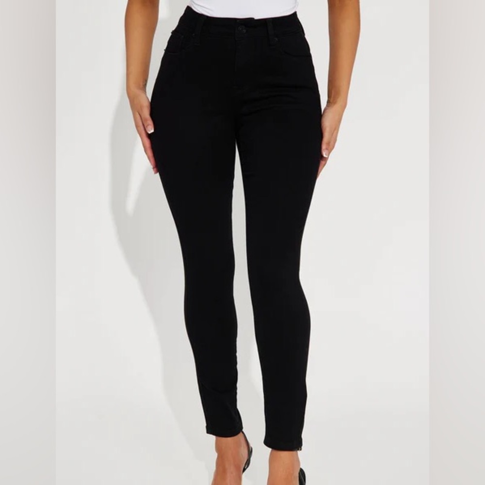 Booty Lifting Fashion Nova Black Denim Jeans